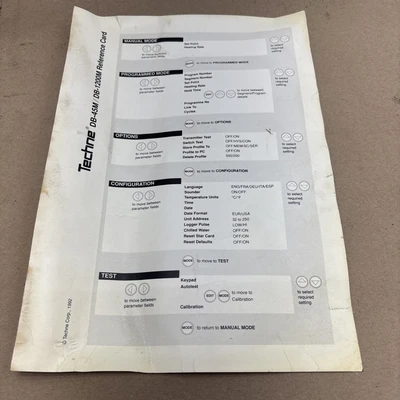 Used Techne DB 1200M Process Calibrators Indiana US | J&J Industrial Supply #1572293
