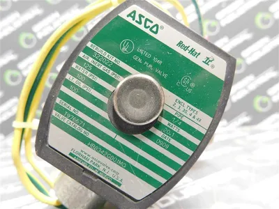 ASCO HB8342G001MO Red Hat Solenoid Valve Used