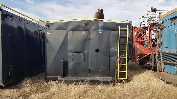 Used EMSCO F-500 TRIPLEX MUD PUMP Pumps Saskatchewan CA | Chad Equipment #466927