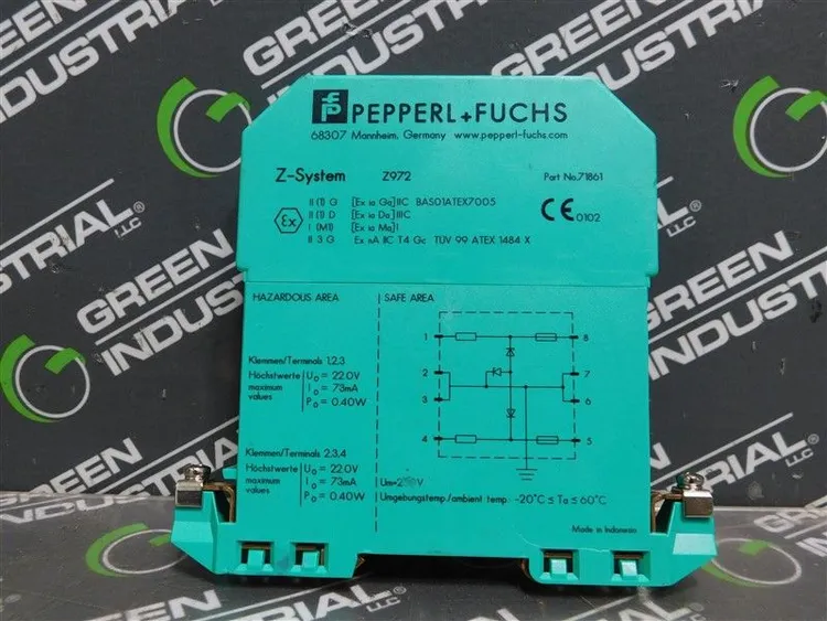 Used PEPPERL + FUCHS Z972 Electrical Controls | Green Industrial #680684