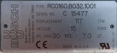 USED BUSCH RC0160