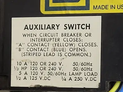 USED SQUARE D FCP340151352