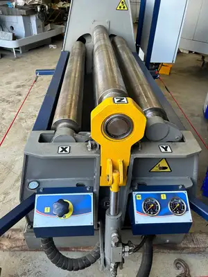 USED MG M 1206 P CNC PLATE BENDING ROLLS 1250 X 6MM
