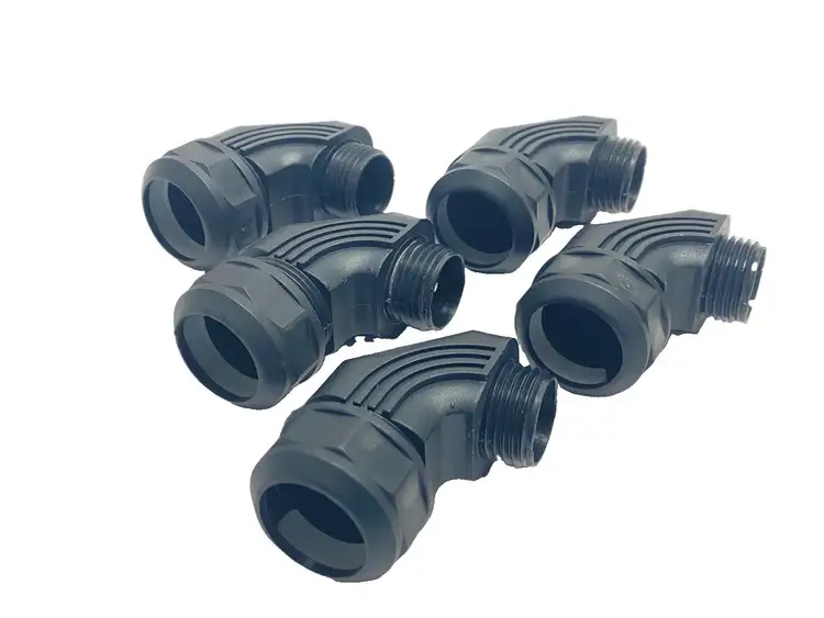 New | in-Stock Murrplastik Conduit Fitting 90-Degree 1/2" NPT LOT OF 5 Electrical Fittings Michigan US | Maverick Industrial Sales #1456765
