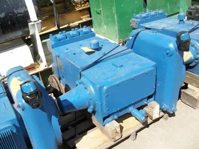USED NATIONAL 125T-4L TRIPLEX INJECTION PUMP (OILWELL A-344H)