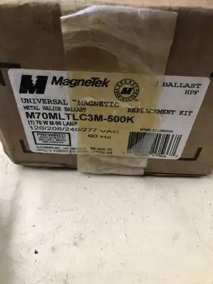 Magnetek M70MLTLC3M-500K Magnetic M-98 Ballast Replacement Kit 70W -NIB