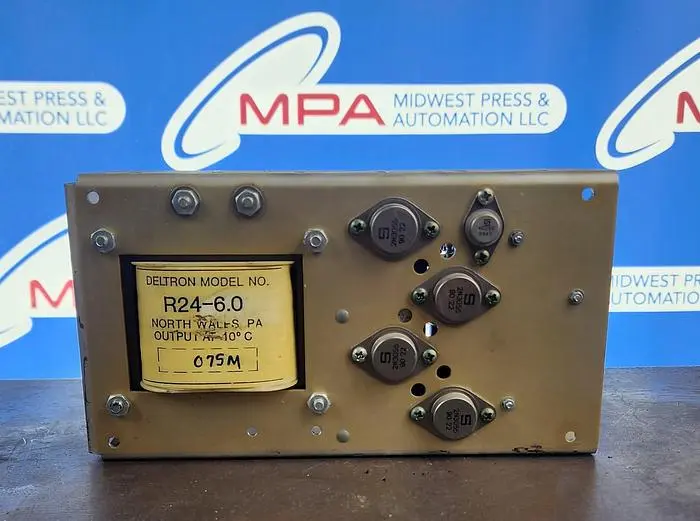 Used DELTRON R24-6.0 Power Supplies Michigan US | Midwest Press and Automation #577288