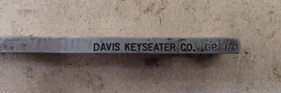 Used DAVIS 1/2 KEYSEATER Misc Industrial Equipment Kentucky US | Aucto #687591