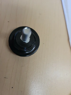 LOT OF 14 BLACK  HAND  KNOB   FEMALE 1/4"20 X 3/4"