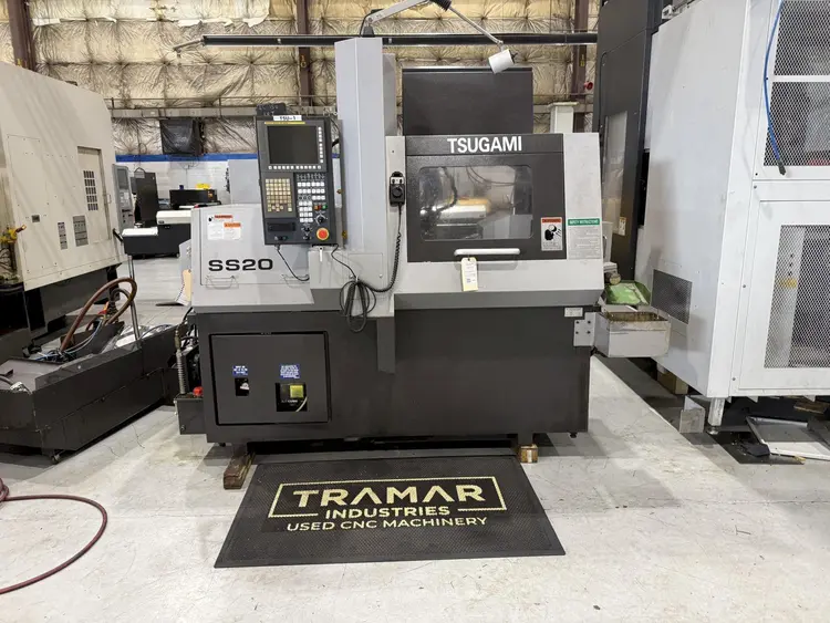 Used 2008 TSUGAMI SS20 Swiss Type Automatic Screw Machines Michigan US | Tramar Industries #907773
