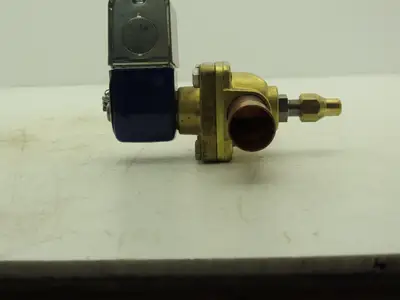 Alco Controls Brass Solenoid Valve 120V 50/60Hz 3/4" Copper Sweat Connection