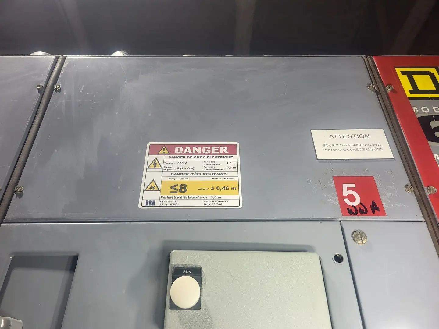 USED SQUARE D MODEL 6
