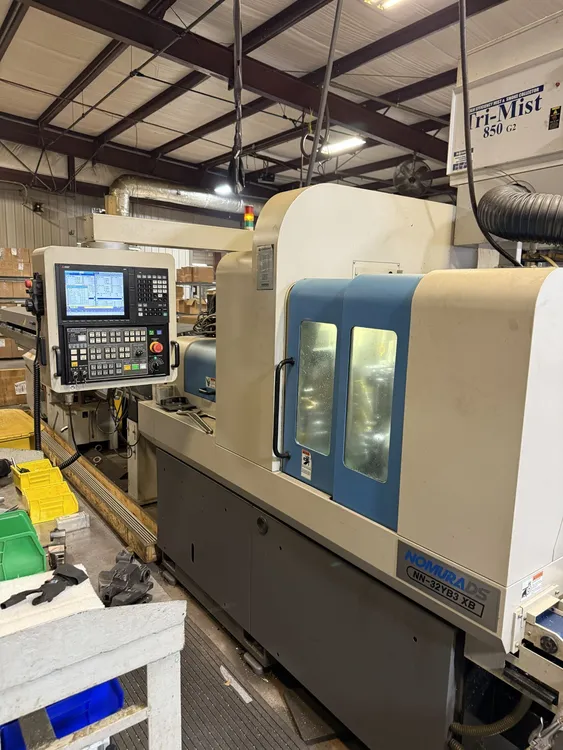 Used 2020 NOMURA NN32YB3XB Swiss Type Automatic Screw Machines Missouri US | Machinery Resources International #945255