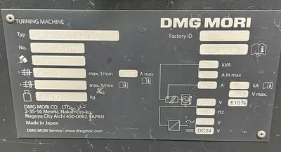 Used DMG MORI NLX 2500/700 2 AXIS CNC LATHE WITH CHIP BLASTER AND CONVEYOR CNC Lathes | Harbor Machinery Inc. #1283417