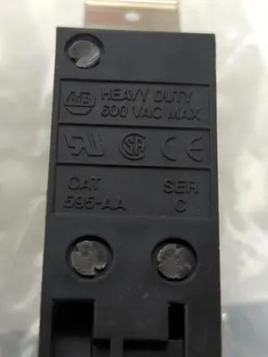 New | in-Stock ALLEN-BRADLEY 595-AA Miscellaneous Equipment (Electrical & Power) Ohio US | Surplus Asset Holdings #1209880