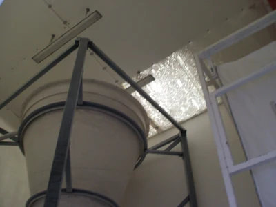 5 Cu.M White Polythene Hopper