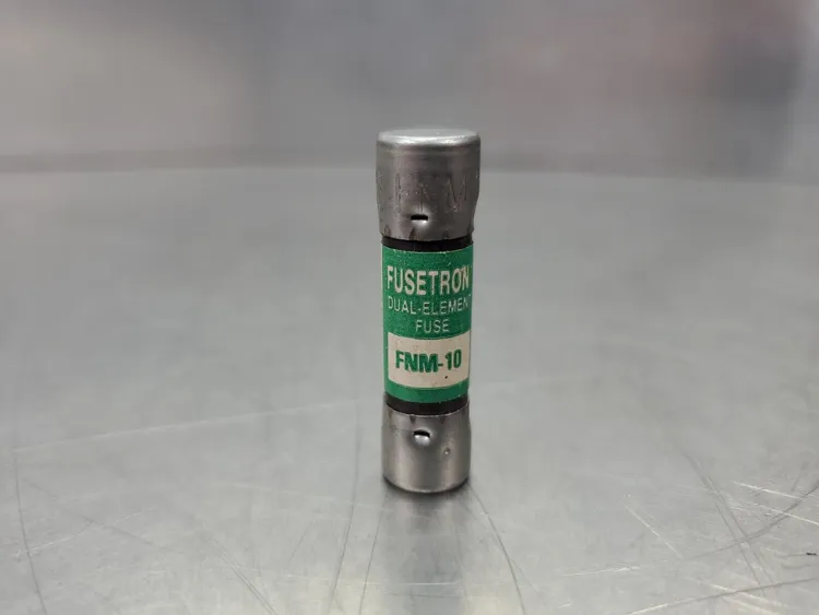 Used Fusetron FNM-10 Dual-Element Fuse, 250V, 10A Fuses | Palmetto Automation #1155946