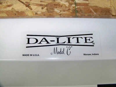 DA-LITE Model C Home Theater / Movie / Projection Screen