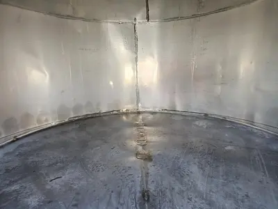 Used 3400 Gallon Tank, Stainless Steel