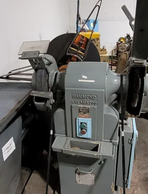HAMMOND 12-A Pedestal Type Grinders (Double End) | Machinery Central (1)