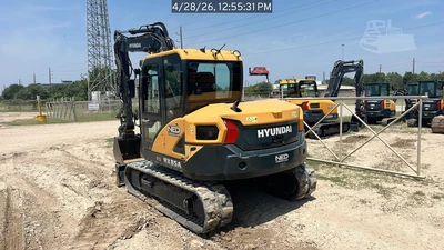 Used 2024 HYUNDAI HX85A Crawler Excavators Texas US | National Equipment Dealers #1422354