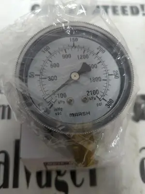 New | in-Stock MARSH J4624 Universal Pressure Meters Ohio US | Surplus Asset Holdings #1245442