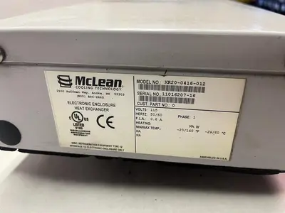 Used HOFFMAN HOFFMAN MCLEAN,XR20-0416-012 HVAC Parts and Equipment Ohio US | Surplus Asset Holdings #1209706