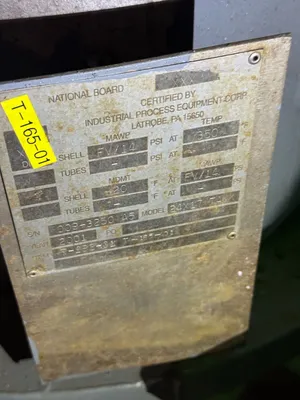USED 2001 INDUSTRIAL PROCESS EQUIPMENT CORP. 30 GALLON