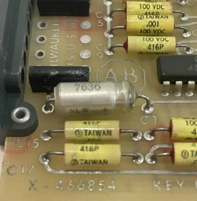 USED ALLEN BRADLEY L202 X466854 CIRCUIT BOARD SERIES C