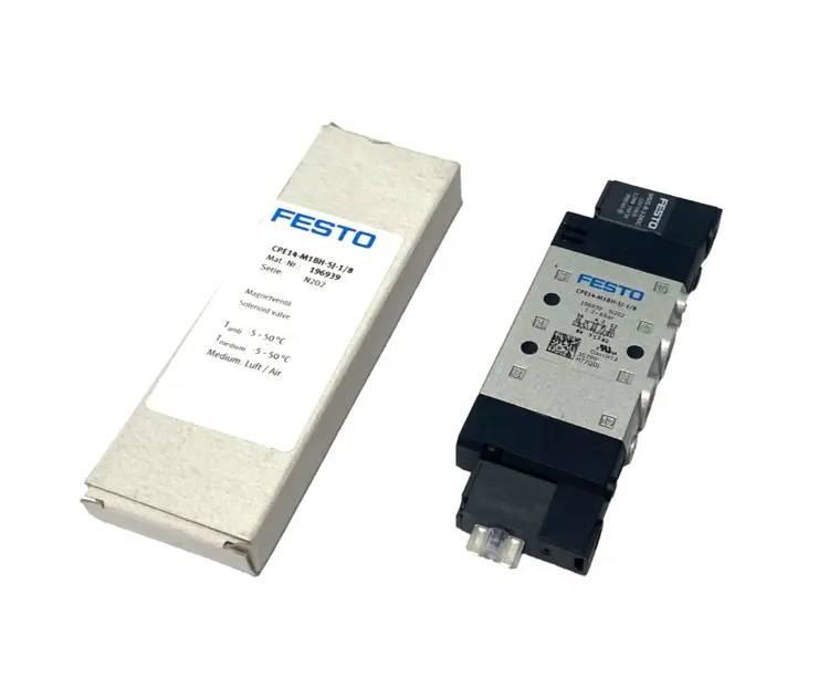 New | in-Stock Festo 196939 Solenoid Valves Michigan US | Maverick Industrial Sales #1392231