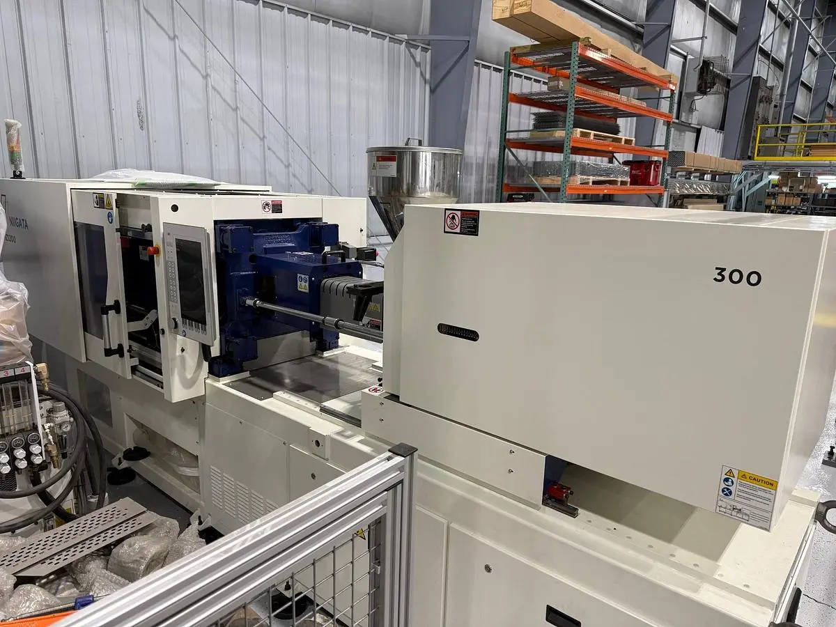 New | in-Stock 2025 NIIGATA MZ 1200/300 Injection Molding Machines Massachusetts US | Absolute Machinery #1676722
