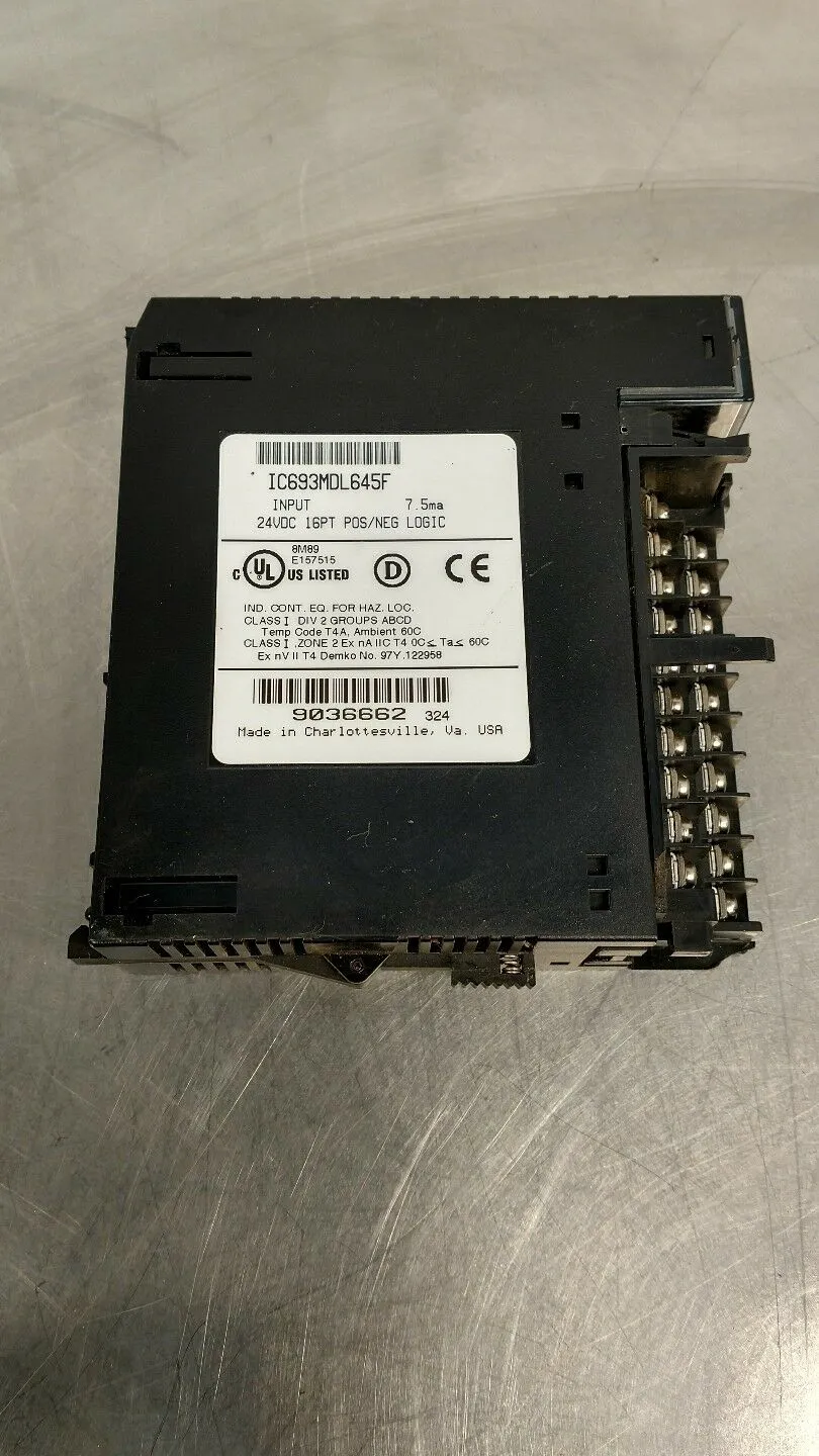 GE Fanuc - IC693MDL645F - Input Module 3D-17