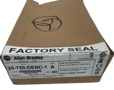 ALLEN BRADLEY 20-750-DENC-1 MODULE SER. A 20750DENC1 NEW, SURPLUS