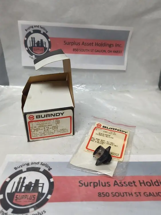 New | in-Stock BURNDY CMP-12-8S Miscellaneous Equipment (Electrical & Power) | Surplus Asset Holdings #1196315