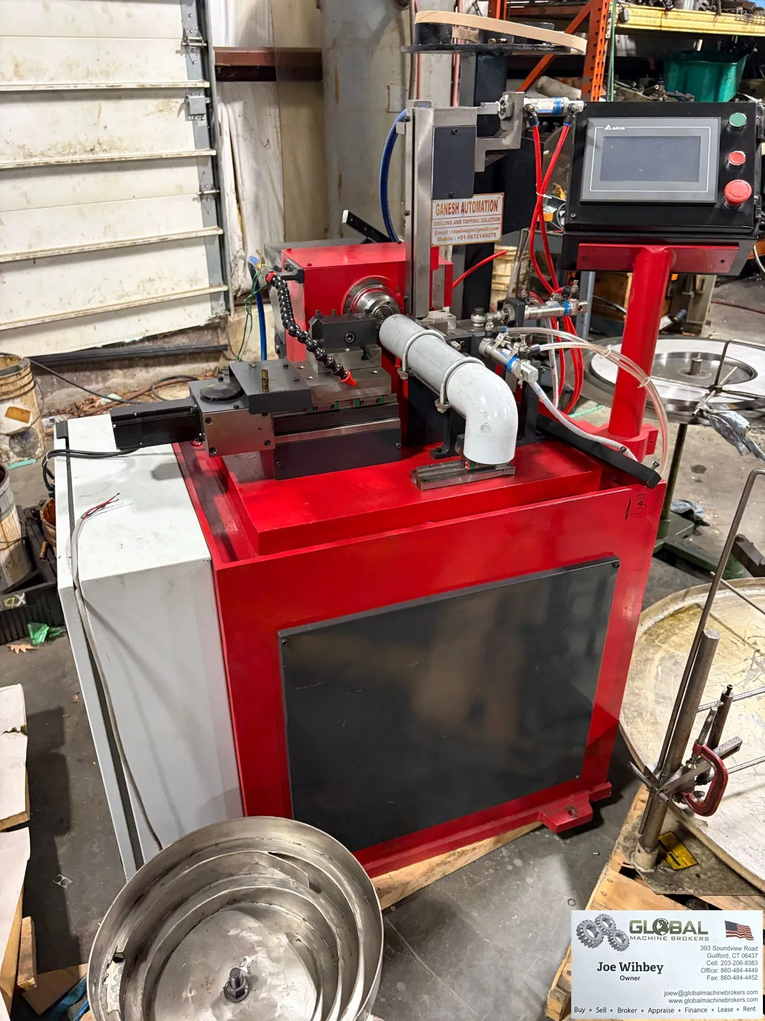 Ganesh Automatic Mechanical/NC 9mm Ejector Groover Cutter