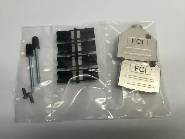 New | in-Stock FCI Backshell DB15 Metal SHLD Connector Accessories Michigan US | Maverick Industrial Sales #1401688
