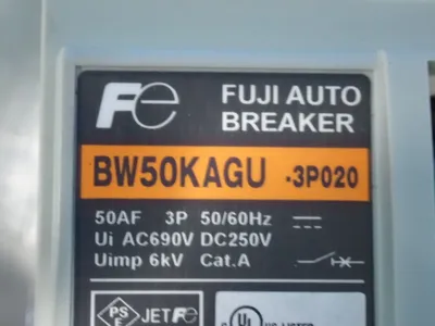 Used FUJI ELECTRIC BW9SL0CA Circuit Breakers Ohio US | HGR 24 #1085105