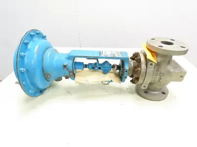 Jamesbury G130JGE32EA2G Pneumatic Diaphragm Actuator 2" Flanged Control Valve SS