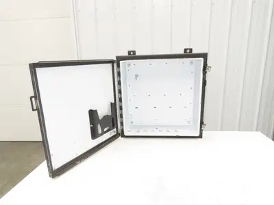 Hoffman A202008LP Electrical Enclosure Control Panel 20x20x8" Back Plate JIC