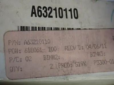 USED SCHRADER BELLOWS A63210110