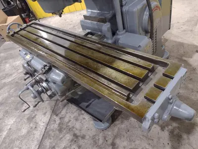 15 HP KEARNEY & TRECKER MODEL #4CH VERTICAL MILL: STOCK #22776