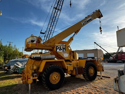 Used 1980 P & H OMEGA 15 Rough Terrain Cranes Texas US | Proxy Equipment #1455721