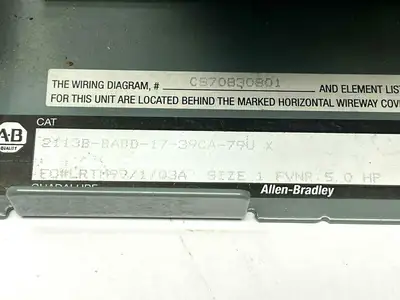 New | in-Stock Allen-Bradley 2113B-BABD-17-39CA-79U Motor Controllers Michigan US | Maverick Industrial Sales #1462953
