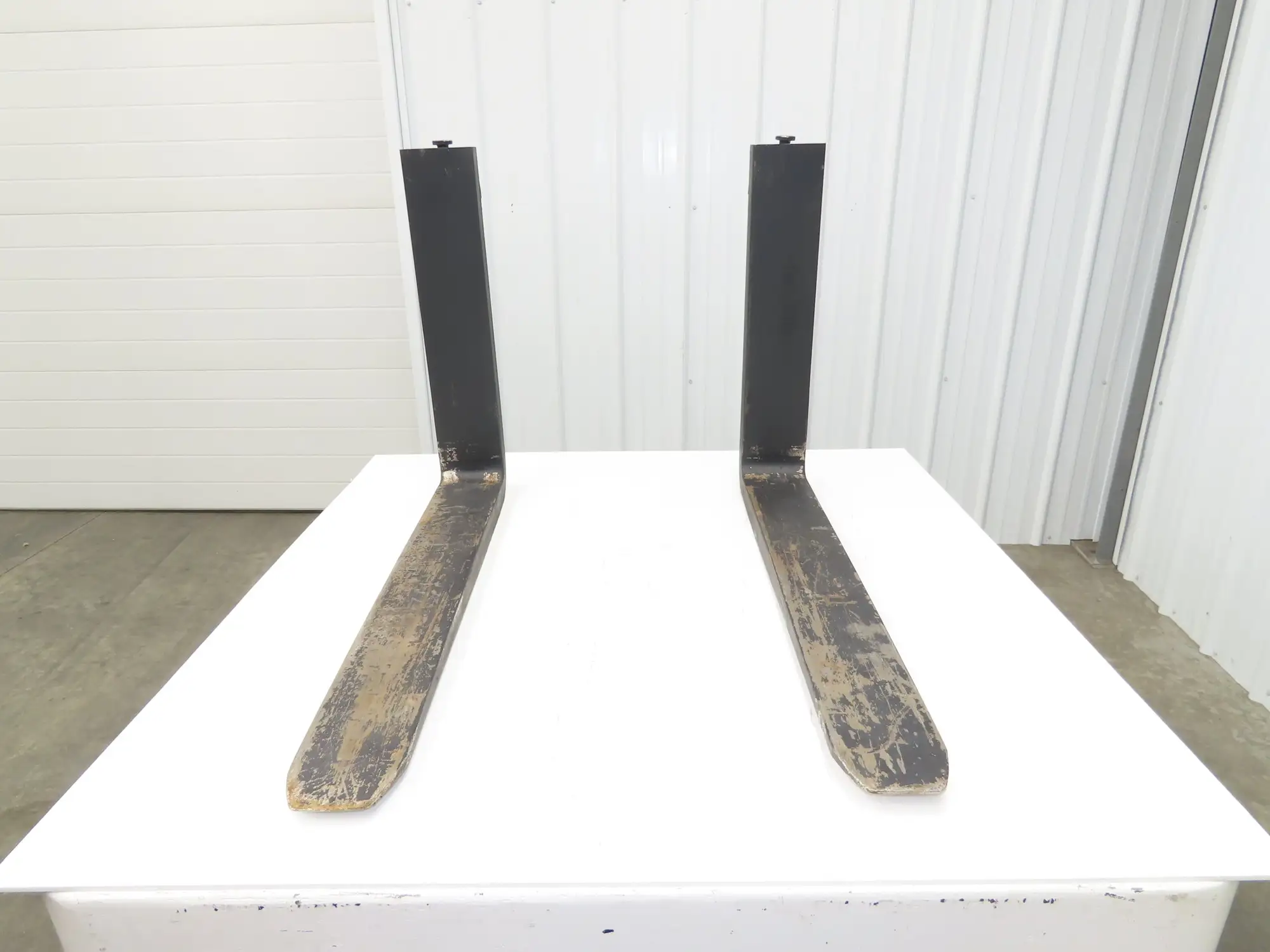 5x34" Class 3 Steel Forklift Fork Tines 20" Carriage 1-Pair 5000LBS