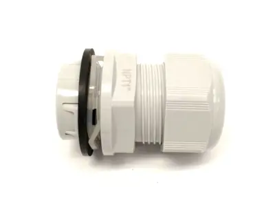 NPG-1001LG, 7TCA303070R0029 | ABB NPG-1001LG Nylon Quick Connect Cable Gland 1" Thread 18-25mm Range LOT OF 4 - New Other