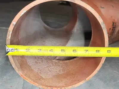 8" Grooved End Tee Wye Fitting No. 32