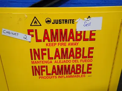 Justrite 30 Gal Flammable Liquid Storage Cabinet