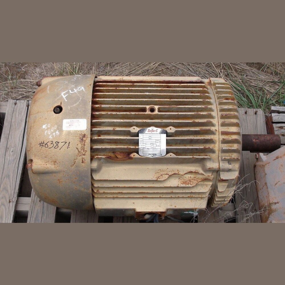 Baldor Super-E 50 HP Electric Motor
