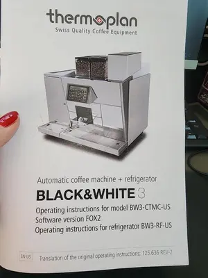 USED THERMOPLAN BLACK AND WHITE BW3