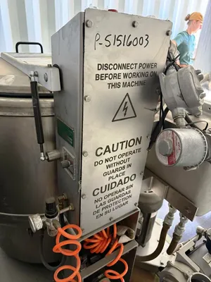 North Star 755 XP perforate basket centrifuge, 304SS.